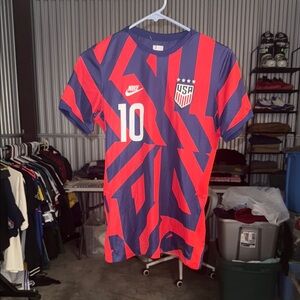 Nike USA Soccer Jersey Red and Blue